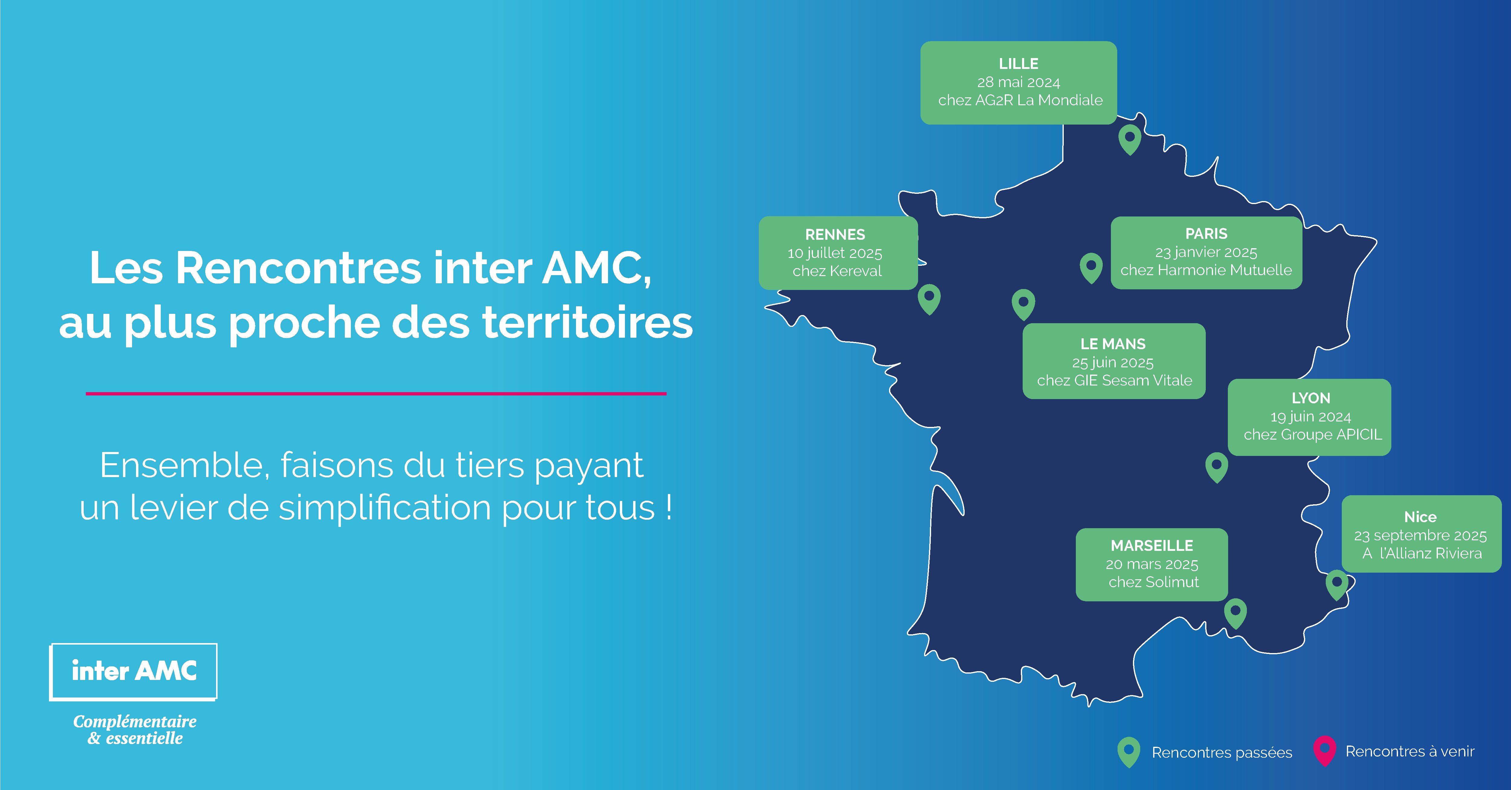 Les Rencontres inter AMC, déjà 7 éditions partout en France !
